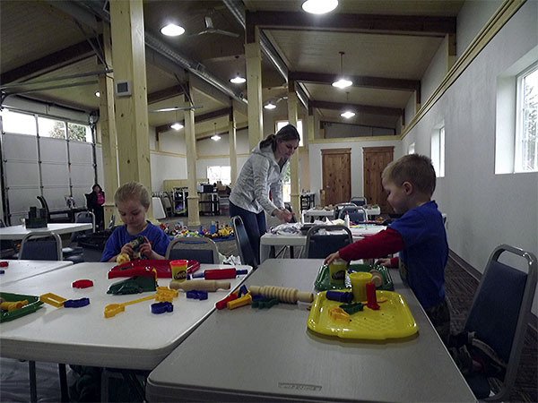 Aileen Brower and her children Tanner