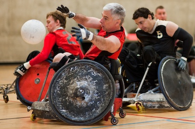 Seattle Slam Paralympics Wheelchair Rugby player Curt Chapman