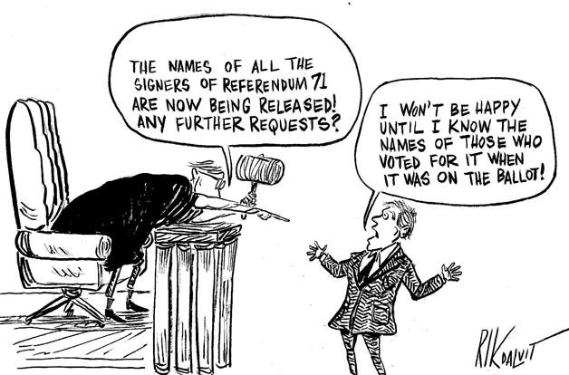 Referendum 71 Names by Rik Dalvit