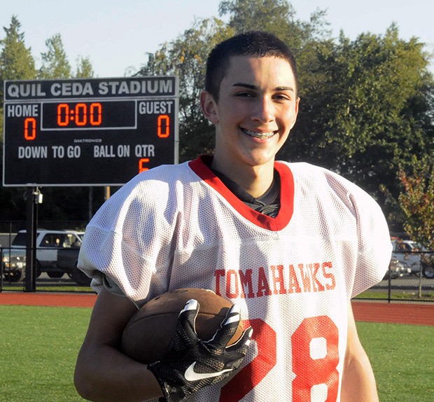 Ray Pimentel looks forward to being the 'next Austin Joyner.' With five touchdowns scored