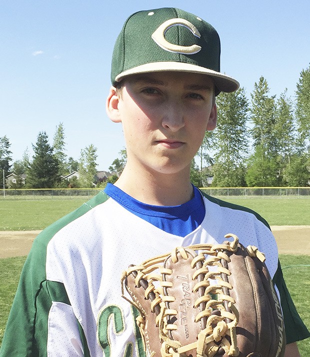 Marysville Getchell's Nolan Lechner pitches with confidence in every throw.