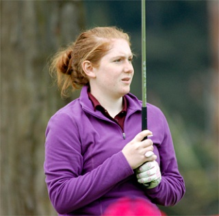 Lakewood senior Peyton Mizell is the first Lakewood girl to compete in the state golf tournament.