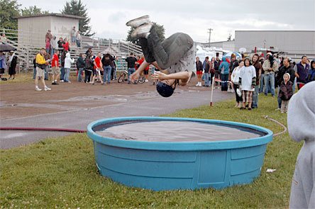 Competing for The Wild Things in the coed 50-50 contest