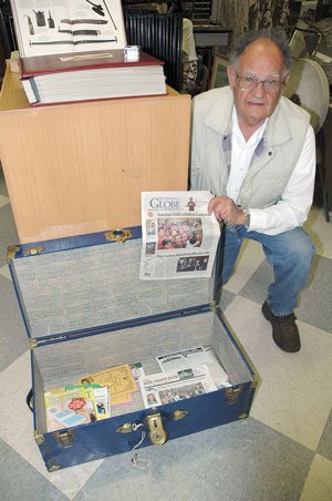 Marysville Historical Society President Ken Cage needs the community's help to fill the Marysville Historical Society time capsule.