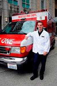 Michael Lewis of the Marysville Fire District has just completed the UW/Harborview Medical Center Paramedic Training Program.