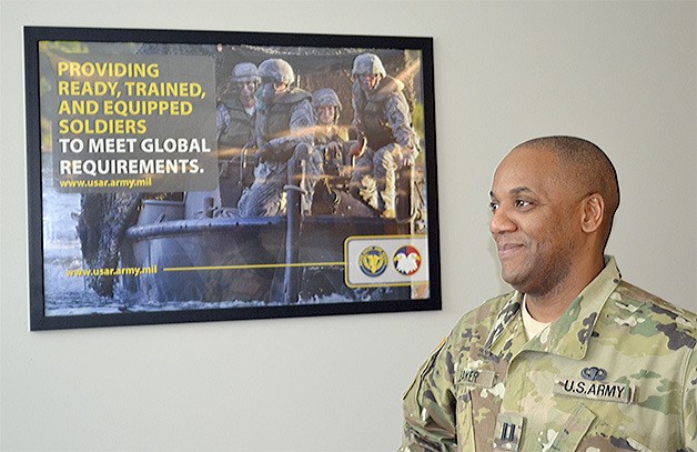 Maj. Marvin 'Jay' Baker is a member of Marysville's Diversity Committee who works with similar issues in the Army.