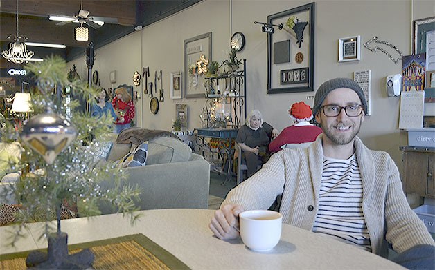 Brandon Wilson is trying to raise funds to pay off bills for the Living Room coffee shop through a GoFundMe account.