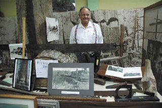 Marysville Historical Society President Ken Cage