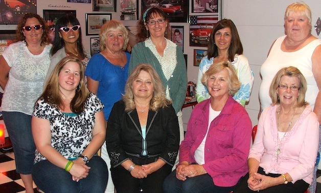 The Marysville Chapter of Soroptimist International welcomes its 2014-15 board members. Front row from left