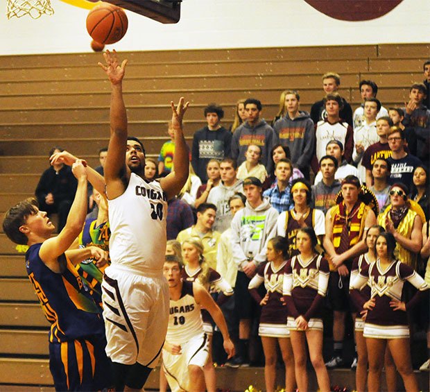 Lakewood's Paul Coleman with the layup against Mornington Dec. 3.