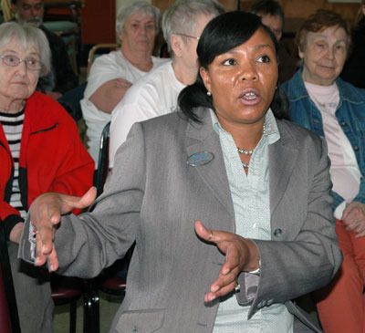 During a May 2 fair housing forum