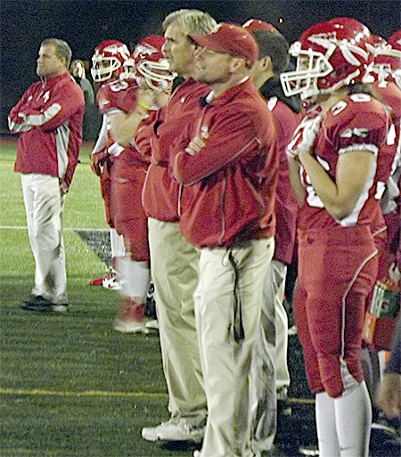 Coach Brandon Carson will lead the Marysville-Pilchuck football squad to the state semifinals against top-ranked Bellevue Friday at 7:30 p.m. in the Tacoma Dome.