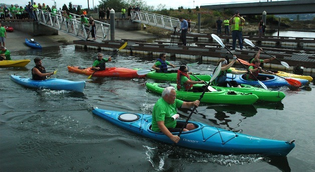 Showing the Marysville waterfront could be used for recreational activities