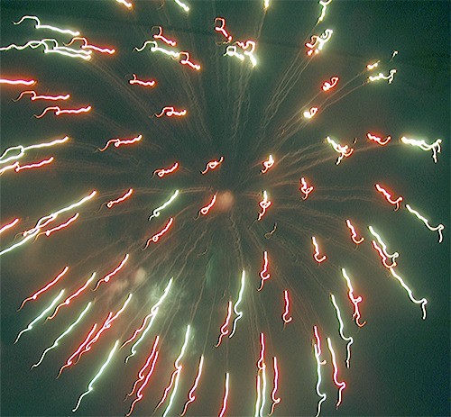Fireworks like these will be a thing of the past in Marysville if a ban takes place. But even small ones will be banned