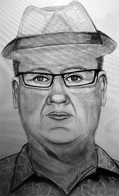 Composite sketch of suspect in Marysville indecent exposure case.