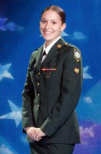 Marysville’s Samantha Love’s career in the Army ended after four years due to her multiple sclerosis diagnosis.