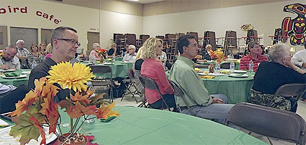 About 100 people attended Marysville's first Business Appreciation Dinner.