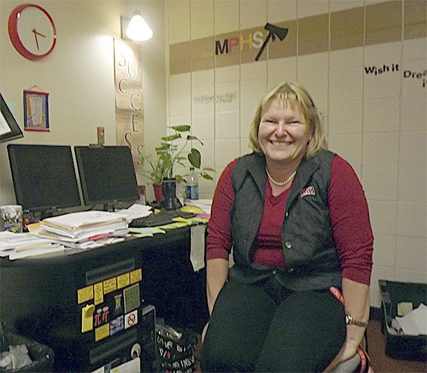 Deann Anguino is a co-principal and Rob Lowry at Marysville-Pilchuck High School this year.