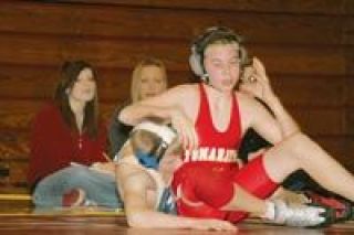 Freshman Brian Donaldson