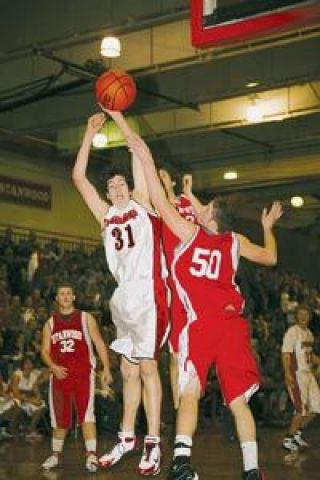 M-P senior forward Nate Holthenrichs