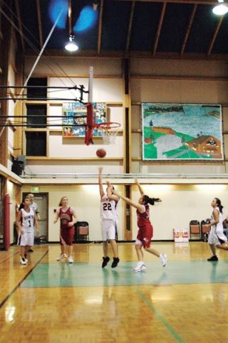 All of Dawn Spencers 11 points against came in the second half and most of them in the post