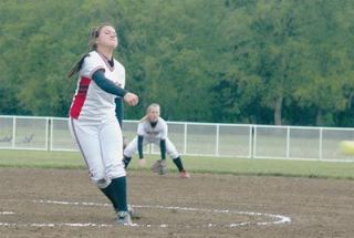 Senior Miranda Rosebrook has earned more starts at pitcher late in the season. (She)s pitching really well
