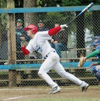 As pitcher Joel Knodels courtesy runner