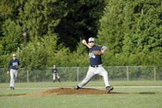 Sixers pitcher Chris Wendland started on the mound for Arlington as they hosted Burlington June 12.