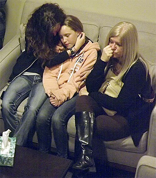 Families are holding each other a little tighter tonight