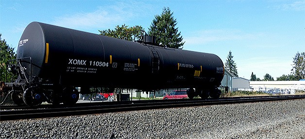 Rail containers filled with oil are one of many disaster concerns in Marysville and Arlington.