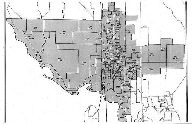 Precinct by precinct voting results on the Marysville school bond vote in April.
