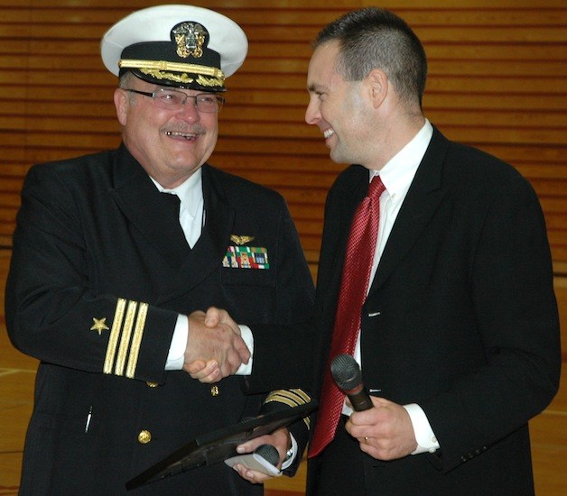 Retired Navy Cmdr. Randy Brasfield