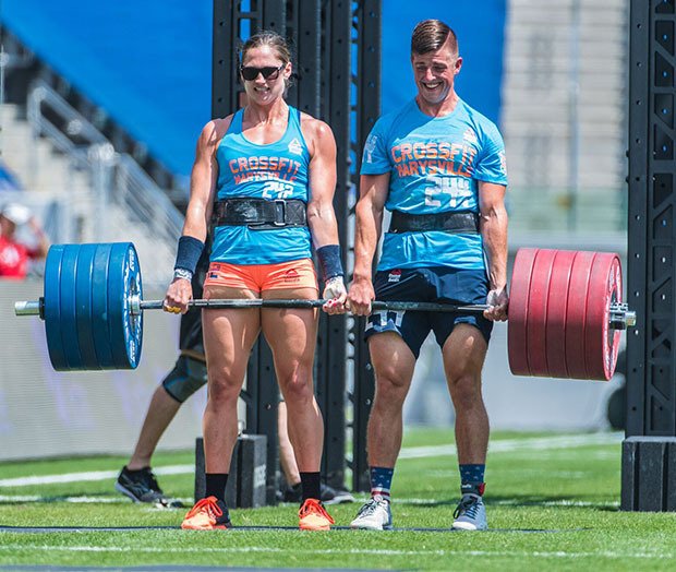 Kelsey Nagel and Kyle Flanders of CrossFit Marysville competed in the CrossFit Games in Carson Calif.