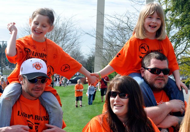 Members of the Walk MS team