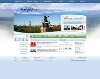 Officials say the city of Marysville’s new website layout was designed with citizens in mind.