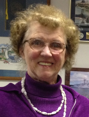 Ruth Cantley was named Marysville's Volunteer of the Month for February