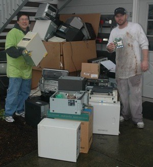 E-Waste employees Craig Randall