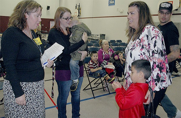 Kindergarten teacher Becky Bartlett