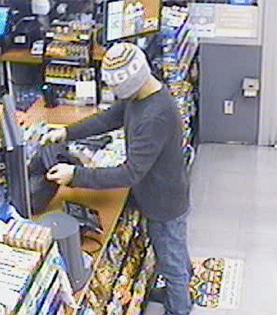 Armed robbery hits Marysville mini-mart.