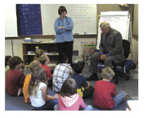 After receiving a letter complaining about graffiti on their playground