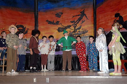 The Shoultes Elementary production of “Peter Pan” March 18-19 featured many characters being played by more than one actor each to accommodate the number of aspiring actors who wanted to take part.