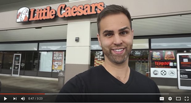 A screenshot of Marysville's Nathaniel Lugg's most-viewed video on YouTube.