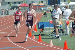 Junior Nick Howe placed 13th in the boys 800. He returns to help lead next spring’s Lakewood team.
