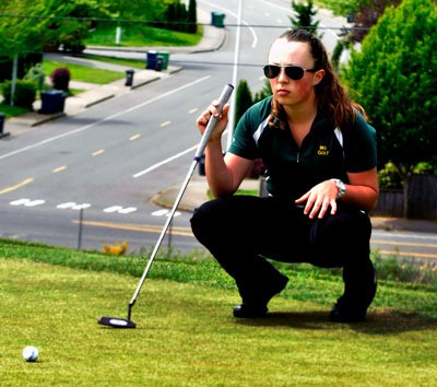 MG’s Jacquelyn Martin placed third in the District 1 Championships at Cedarcrest Golf Course in Marysville on May 15.
