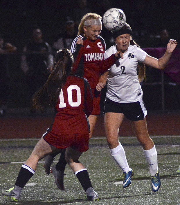 Brandon Adam/Staff PhotoElizabeth Erickson of Marysville-Pilchuck