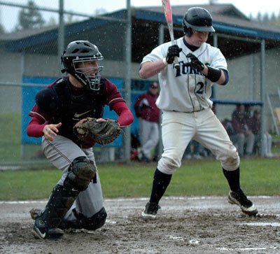 Lakewood senior catcher Michael Leach was named to the Cascade Conference first team.