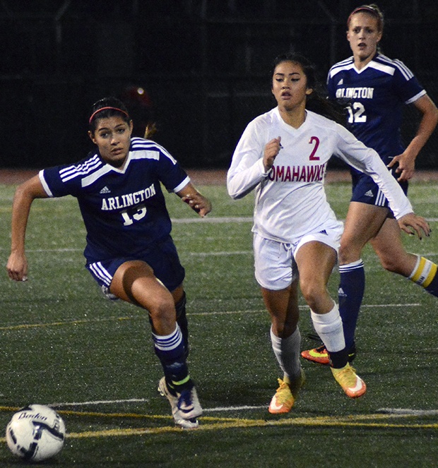 Brandon Adam/Staff PhotoArlington’s Kirsten Phillips