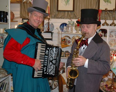 Saxophonist Herb Hamilton