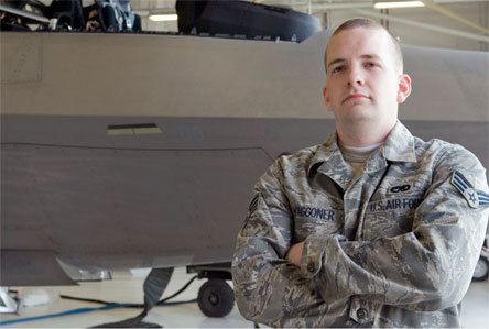 Air Force Senior Airman Christopher Waggoner is a weapons technician with the 3rd Aircraft Maintenance Squadron at Elmendorf Air Force Base in Alaska. Waggoner recently participated in a massive American military exercise called “Northern Edge