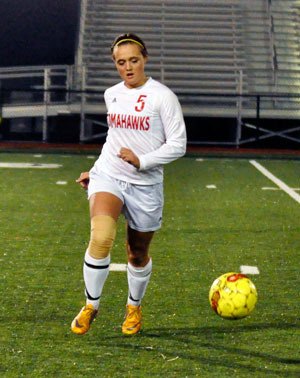 M-P’s Amanda Klep played her first season of varsity soccer this year